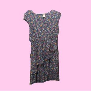 Girls multi color flower dress